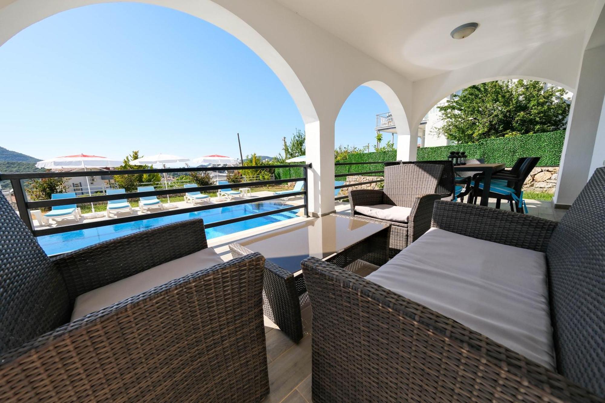 Turquoise Shores Family-Friendly Luxury Villa Hisaronu, Ovacik By Sunworld Villas Fethiye Exteriör bild